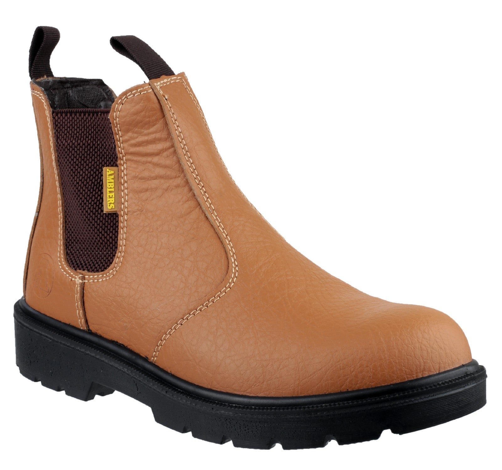 Tan Safety Dealer Boots