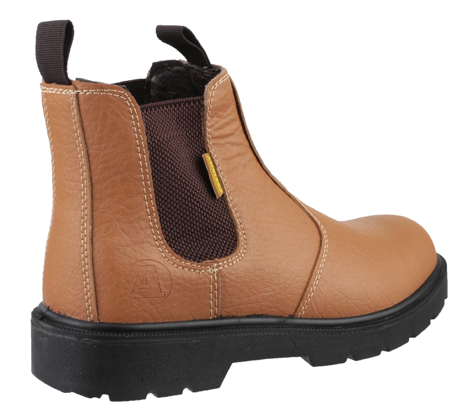 Tan Safety Dealer Boots