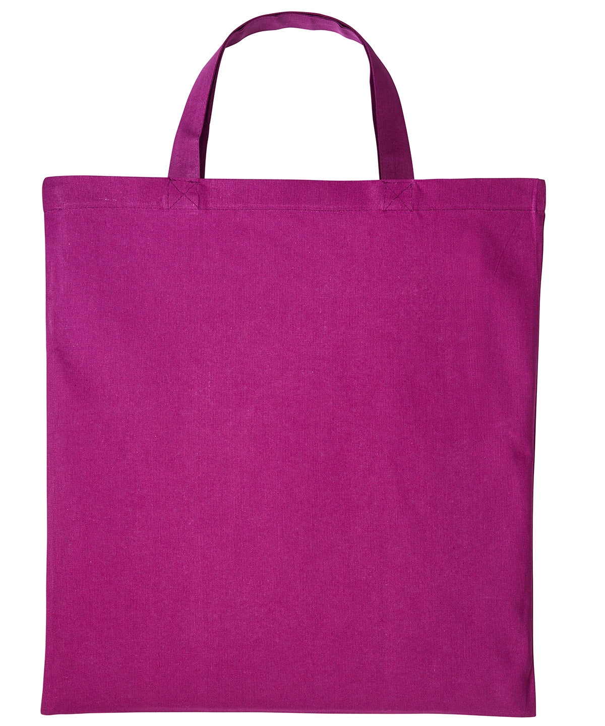 Cotton shopper short handle - Plum