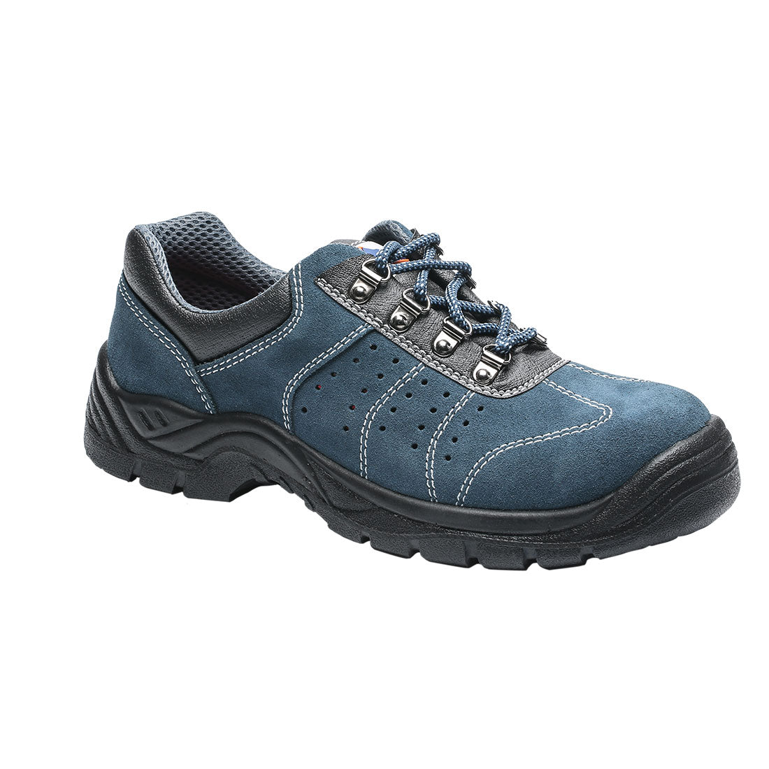 Steelite Perforated Trainer S1P - Blue