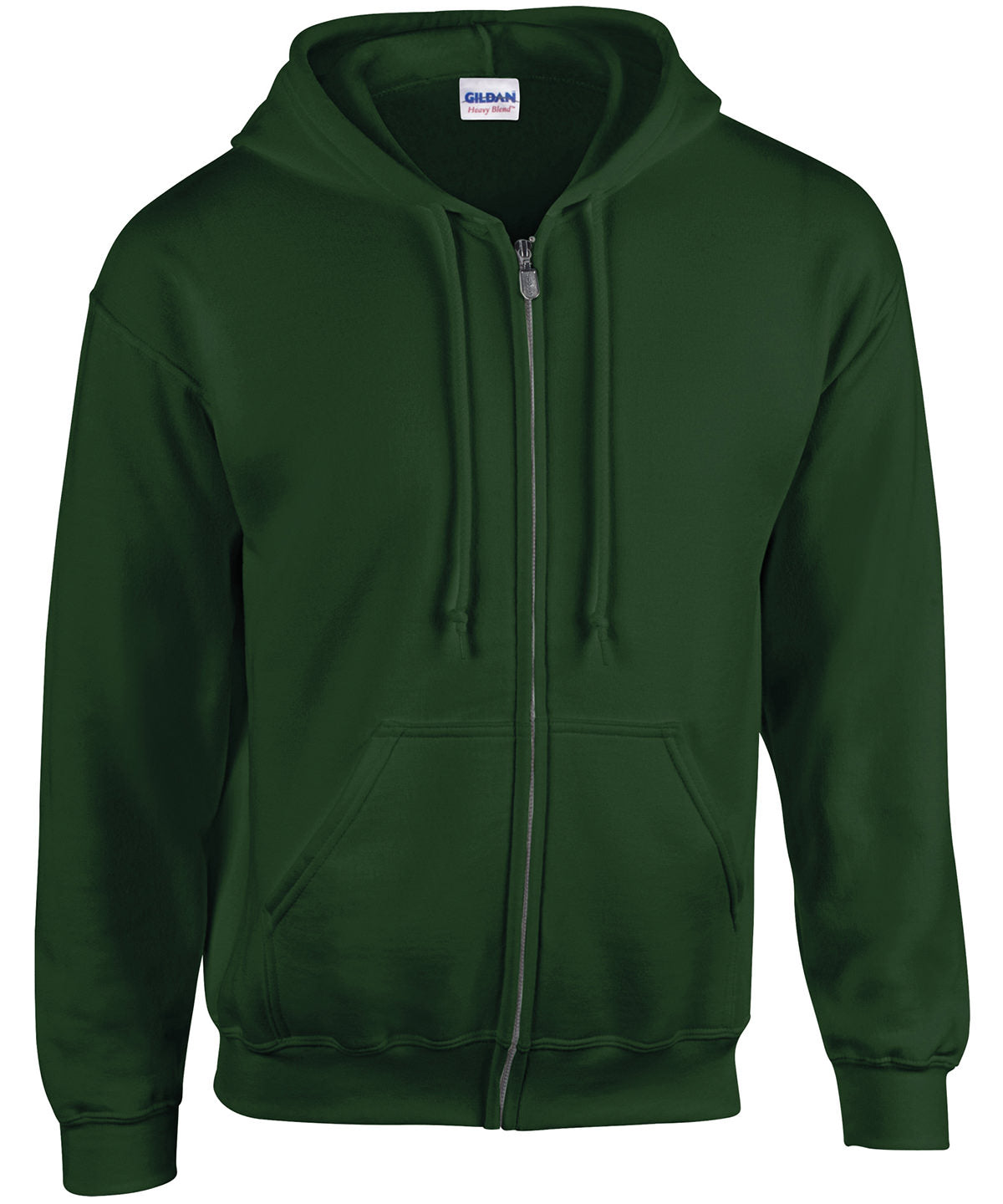 Heavy Blend™ full zip hooded sweatshirt - Forest