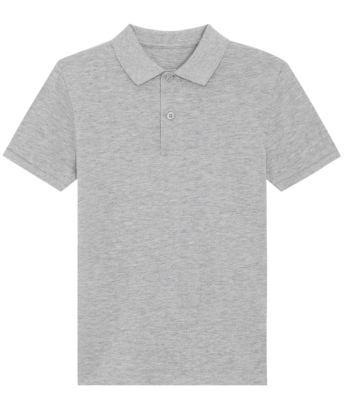 Mini sprinter kids polo (STPK908) - Heather Grey