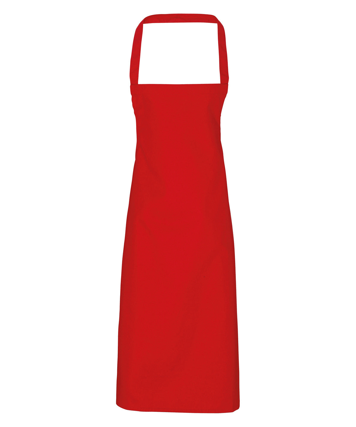 100% Cotton apron - organic certified - Red