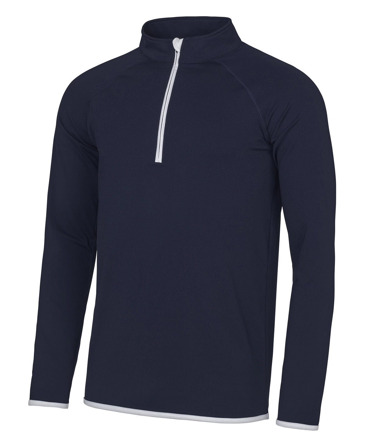 Cool ½ Zip Sweatshirt - French Navy/Arctic White