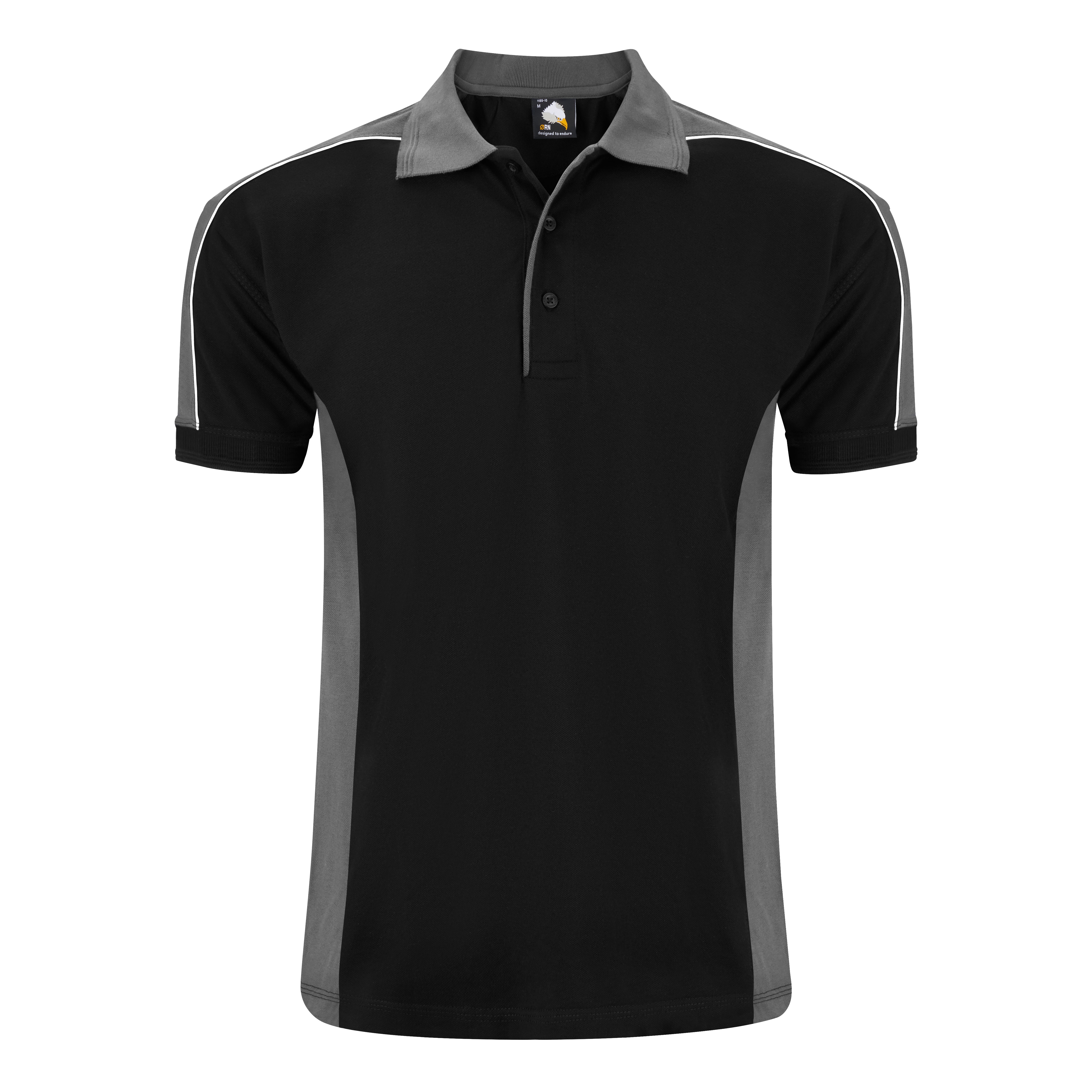 Avocet Poloshirt - Black/Graphite