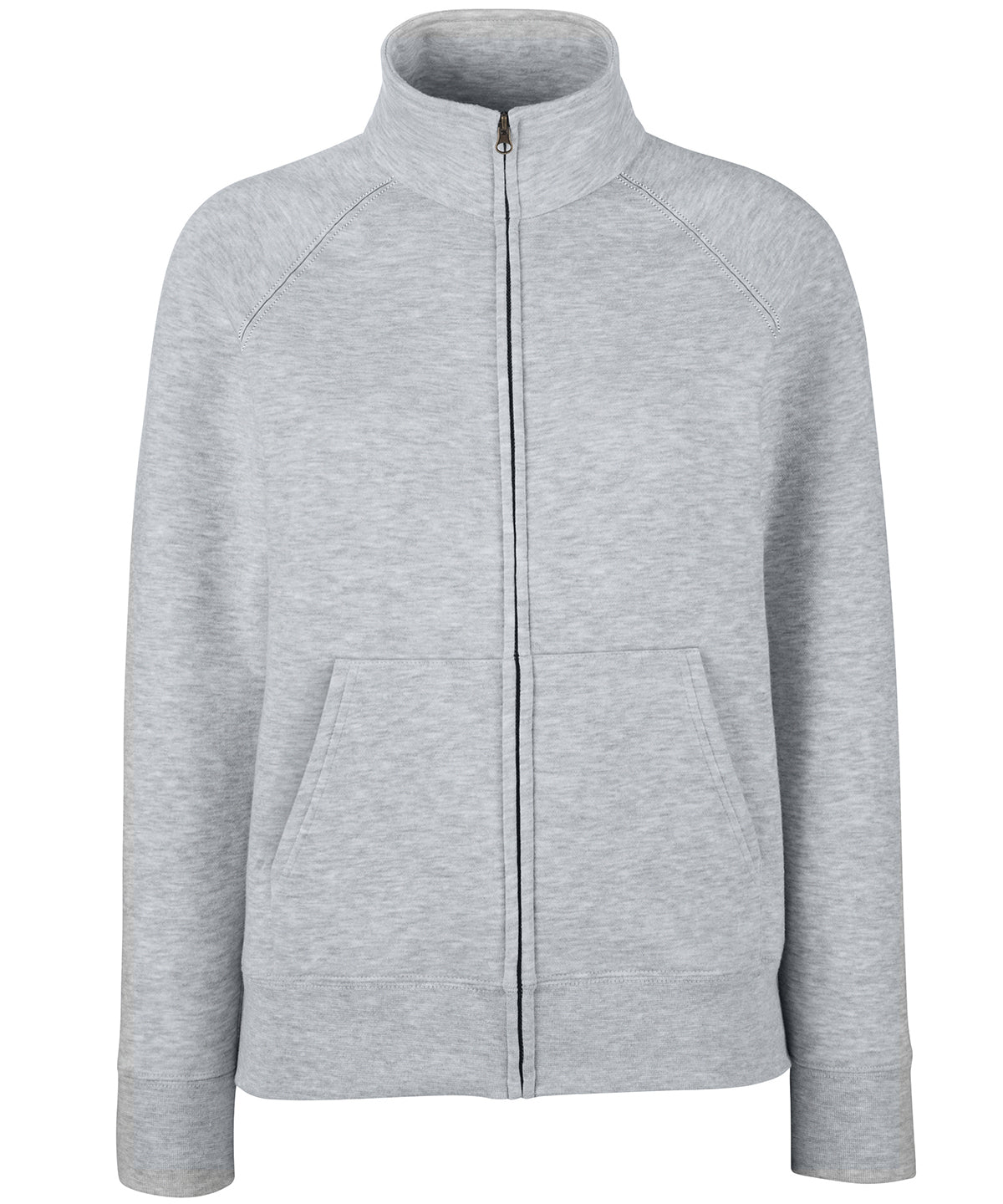 Women's premium 70/30 sweatshirt jacket - Heather Grey