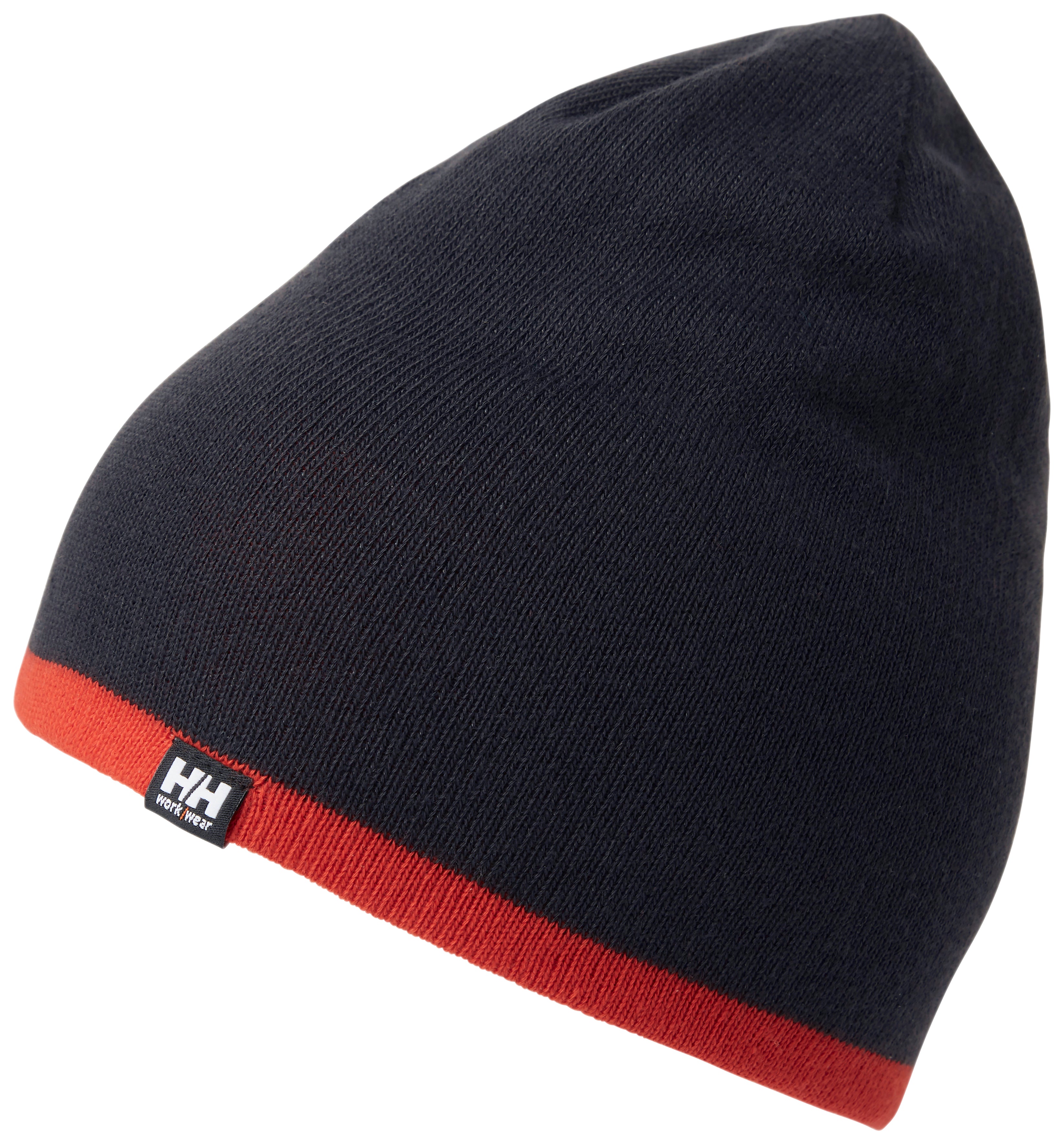 Classic Reversible Beanie - 980 EBONY/ALERT RED