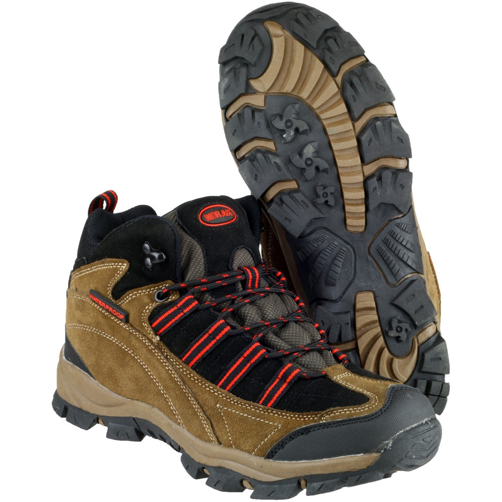 Mirak Ladies Kentucky Waterproof Walking Hiking Boot Brown