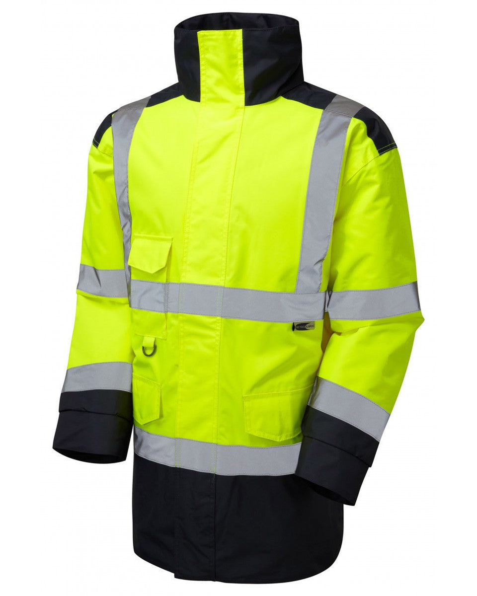 TAWSTOCK ISO 20471 Cl 3 Anorak - HV YELLOW/NAVY