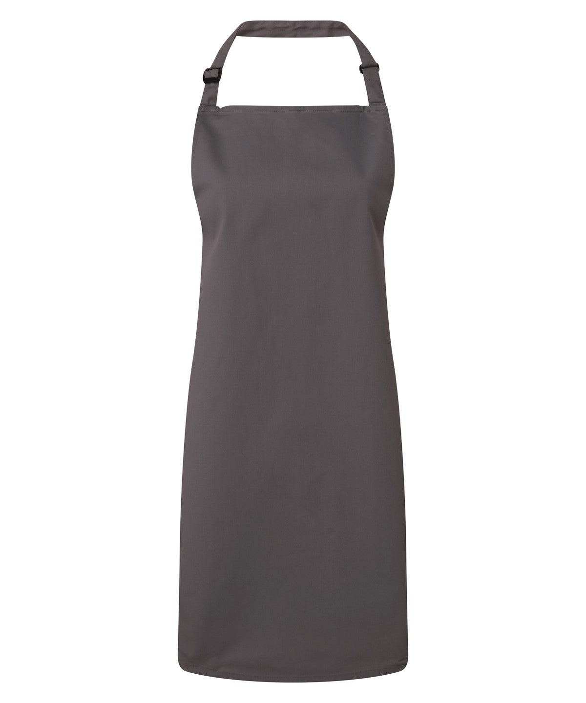 Antimicrobial bib apron - Dark Grey