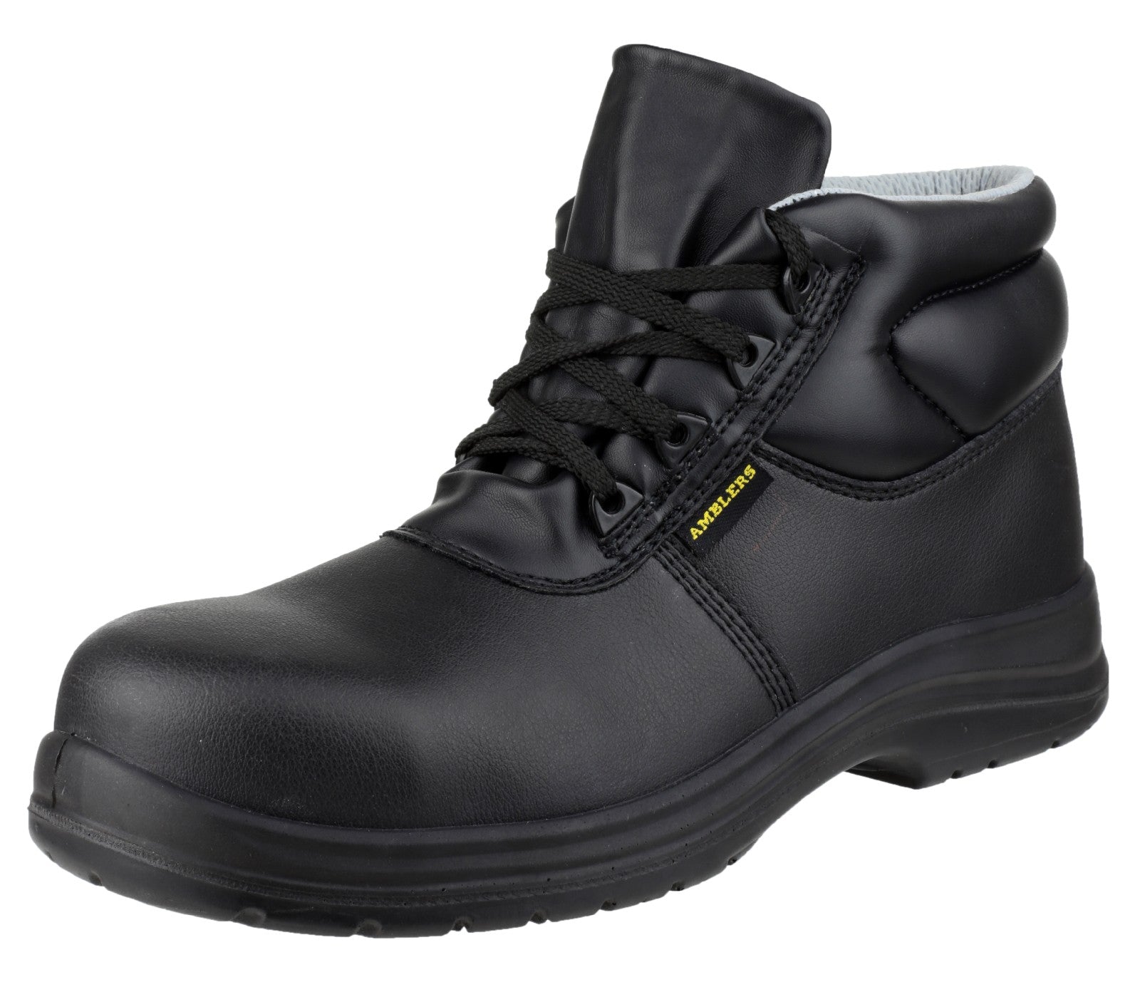 Amblers Safety Mens FS663 ESD Waterproof Safety Boots Black