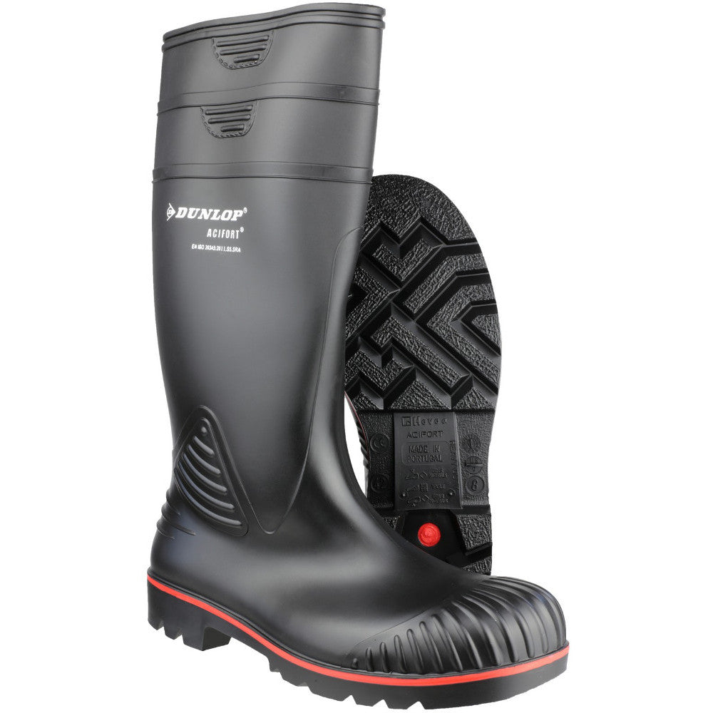 Dunlop Mens Acifort Heavy Duty Full Safety Wellington A442031