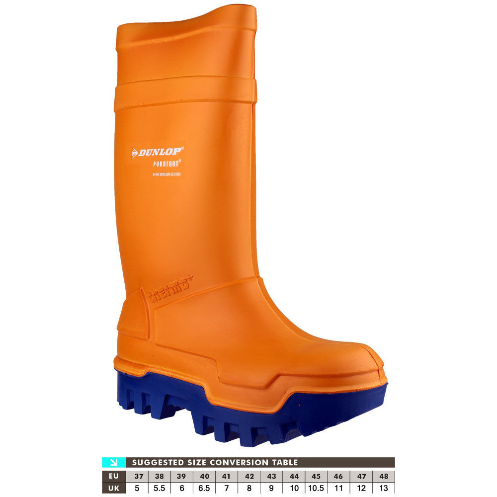 Dunlop Mens Purofort Thermo+ Insulated S5 SRC Full Safety Welly Boots
