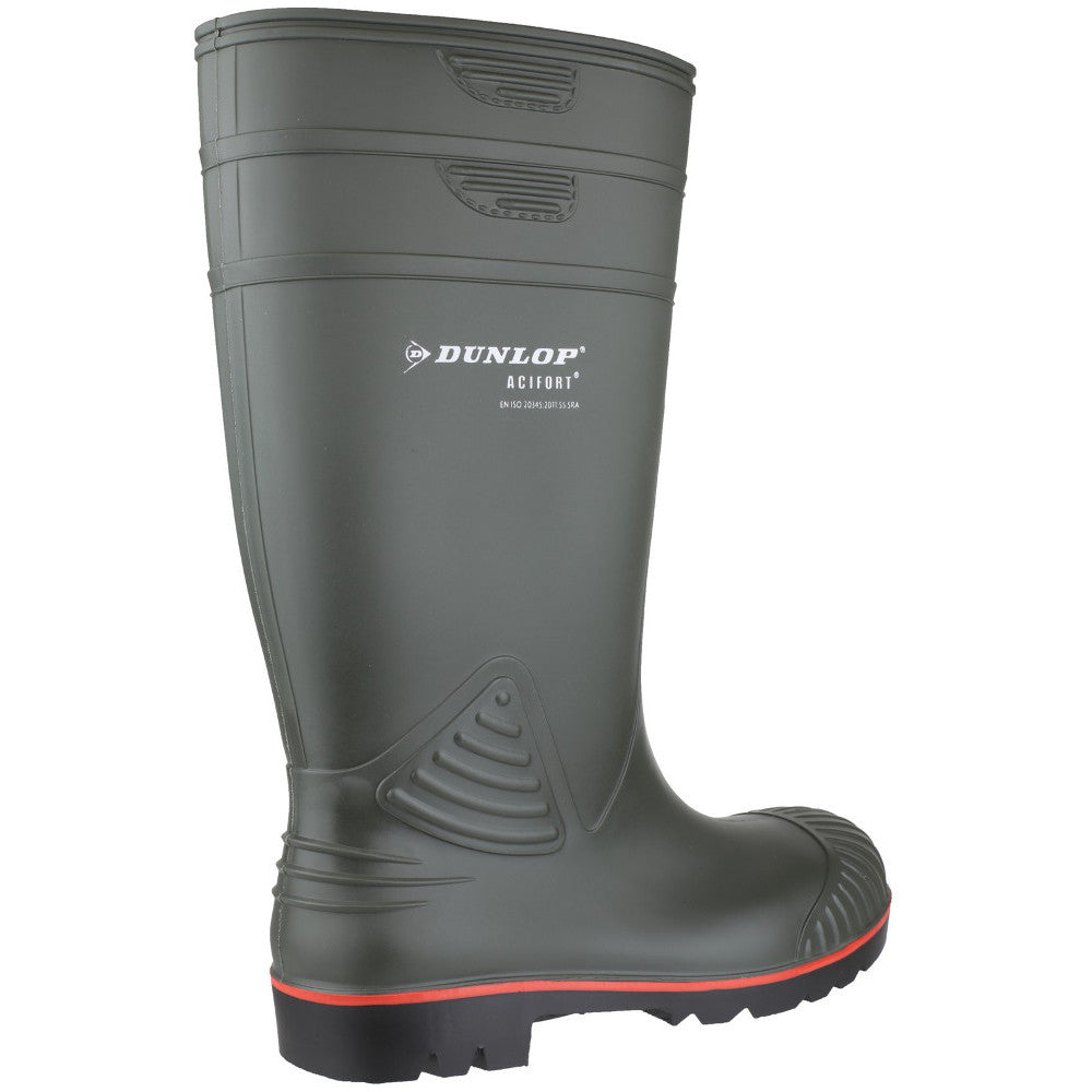 Dunlop Mens Acifort Heavy Duty S5 SRA Toe & Mid Safety Welly Boots