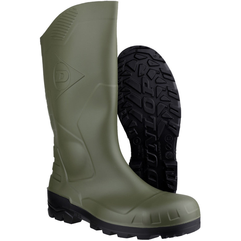Dunlop Mens Devon Steel Toe & Midsole S5 SRA Safety Wellington Boots