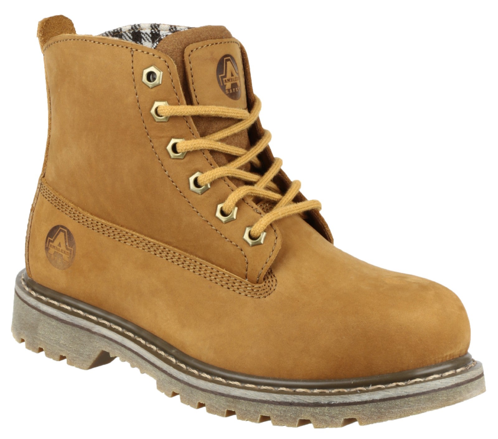 Amblers Safety Mens FS103 Leather Safety Boots Brown