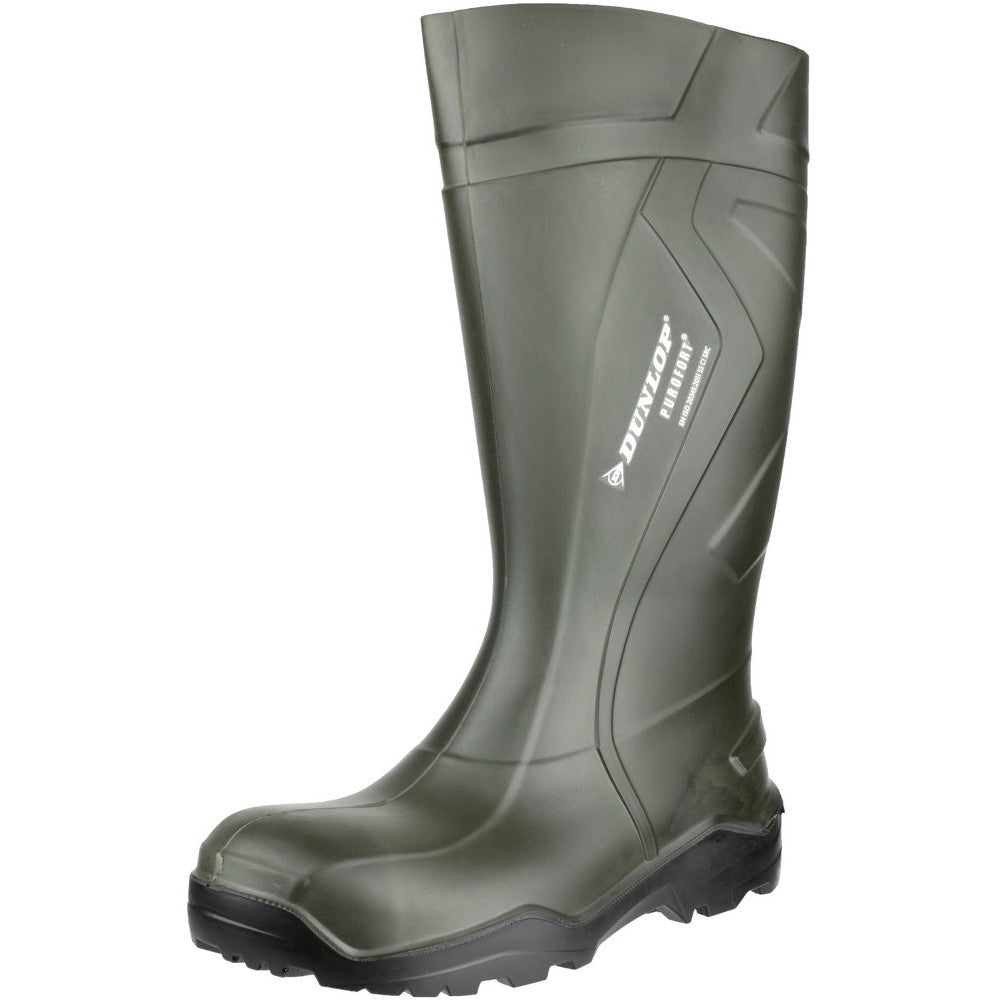 Dunlop Mens Purofort+ Steel Toe & Midsole Safety Wellington Boots