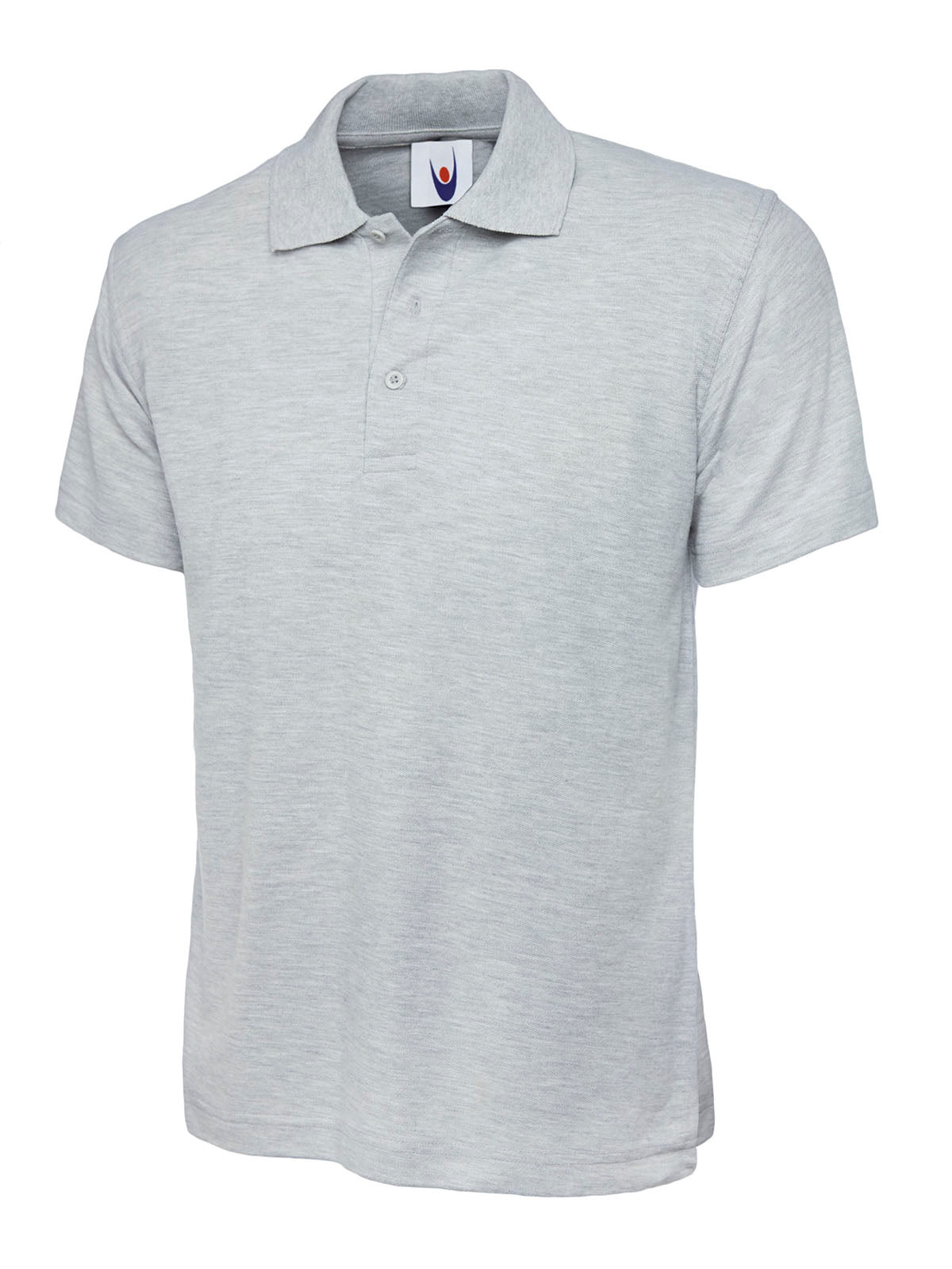 Childrens Poloshirt - Heather Grey