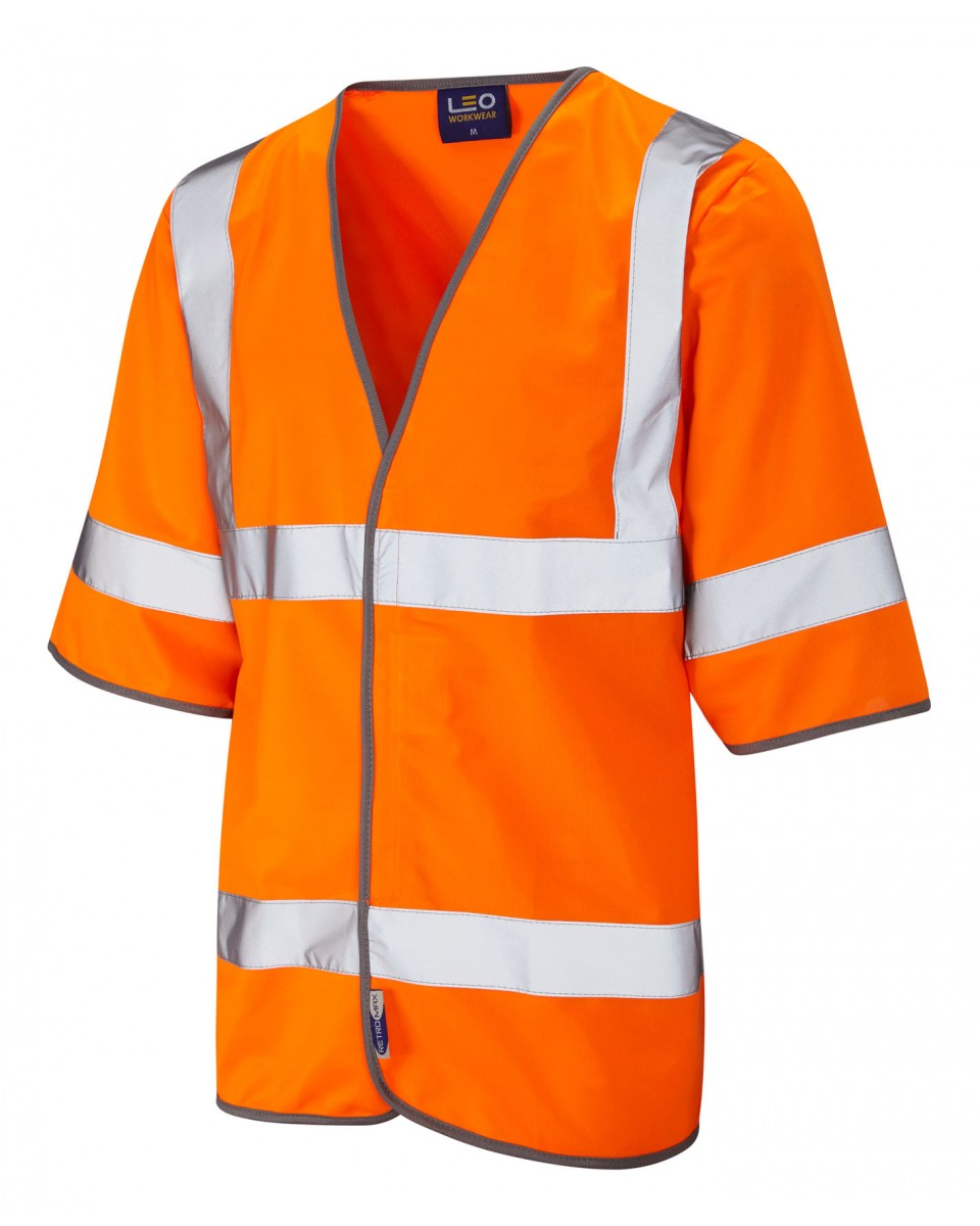 GORWELL ISO 20471 Cl 3 Half Sleeve Waistcoat - HV Orange