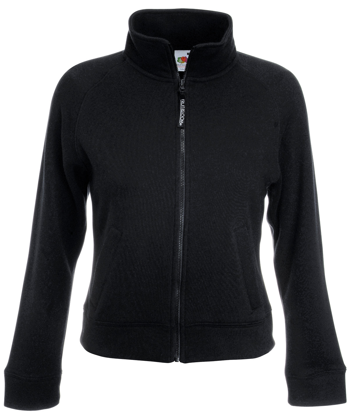 Women's premium 70/30 sweatshirt jacket - Black