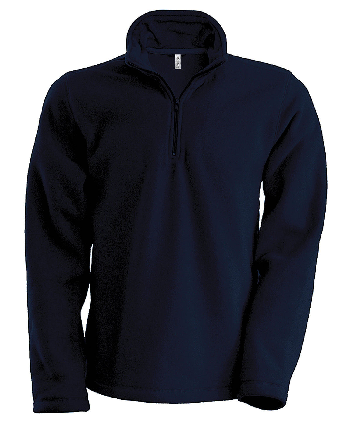 Enzo zip neck microfleece jacket - Navy
