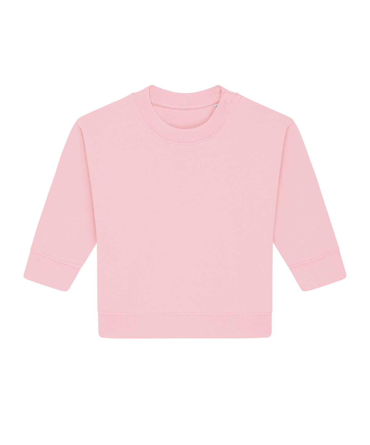 Baby Changer terry crew neck sweatshirt (STSB920) - Cotton Pink