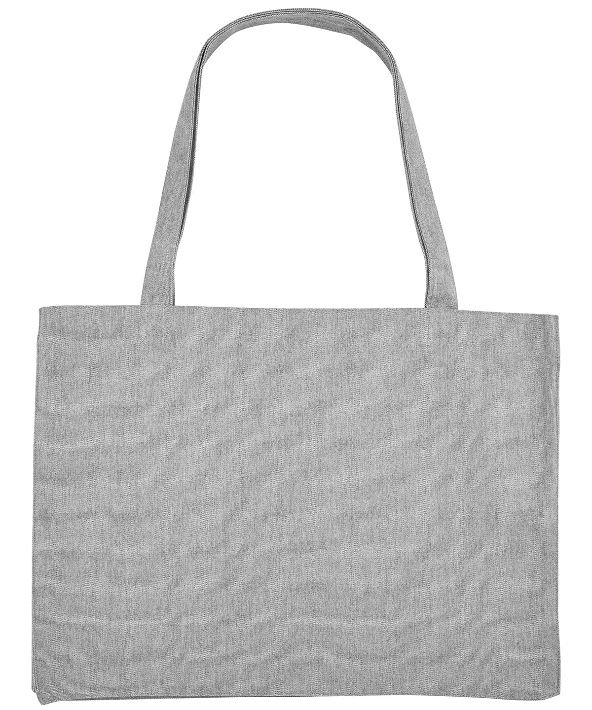 Woven shopping bag (STAU762) - Heather Grey