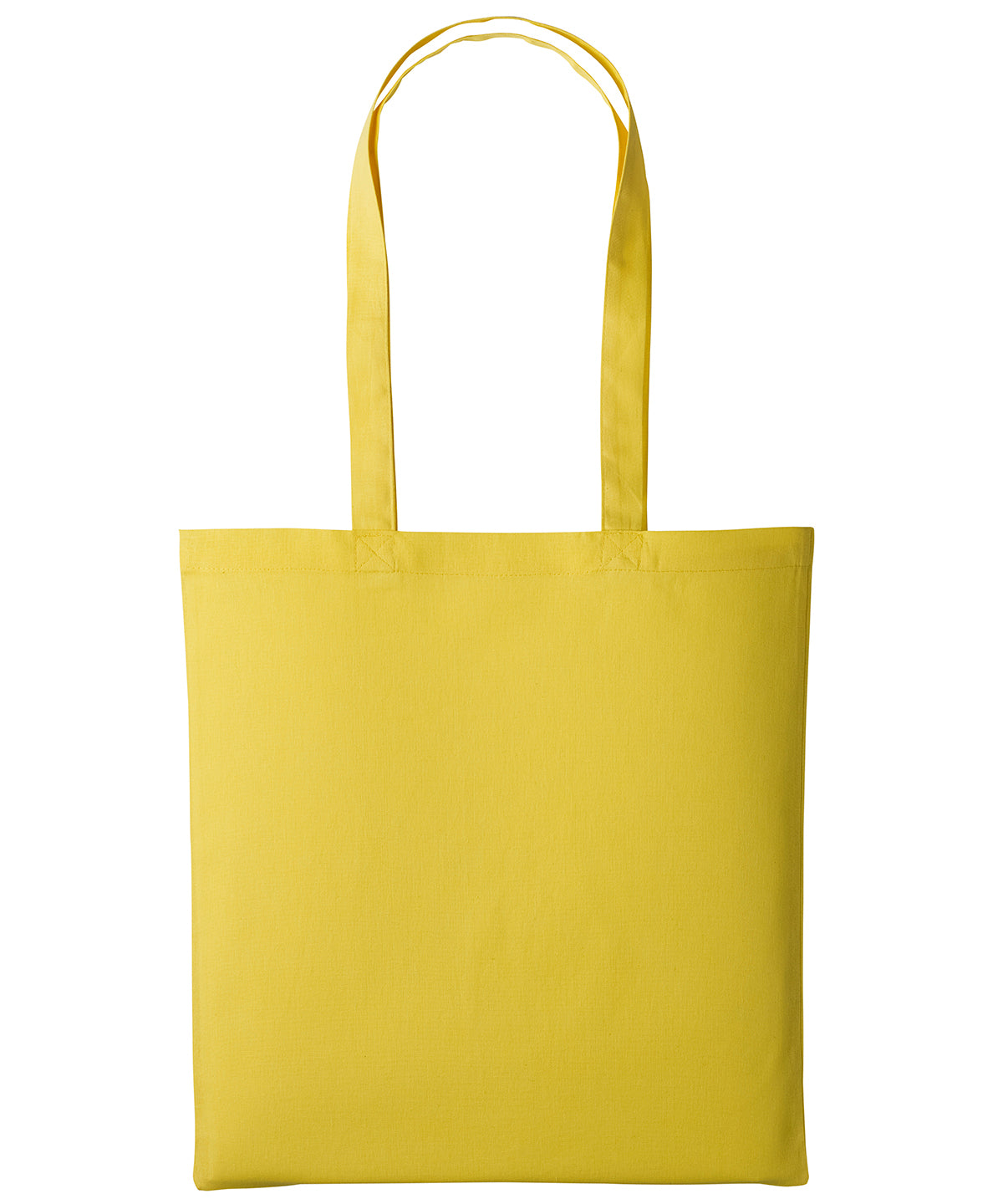 Cotton shopper long handle - Lemon