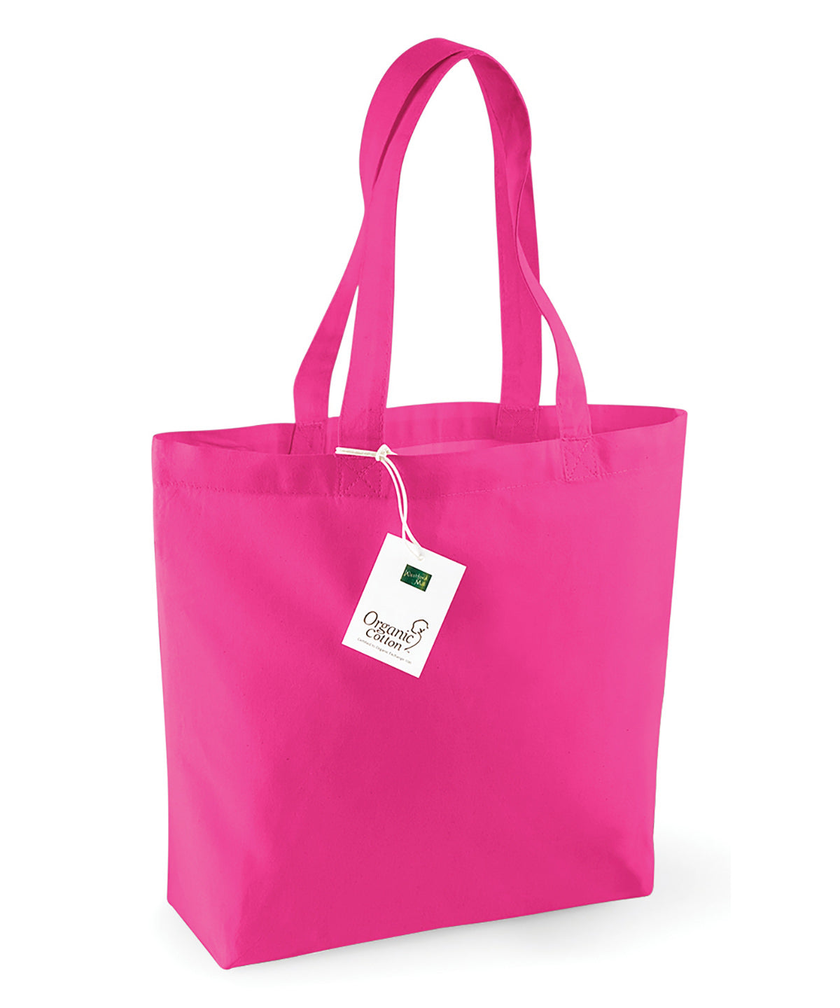 Organic cotton shopper - Fuchsia