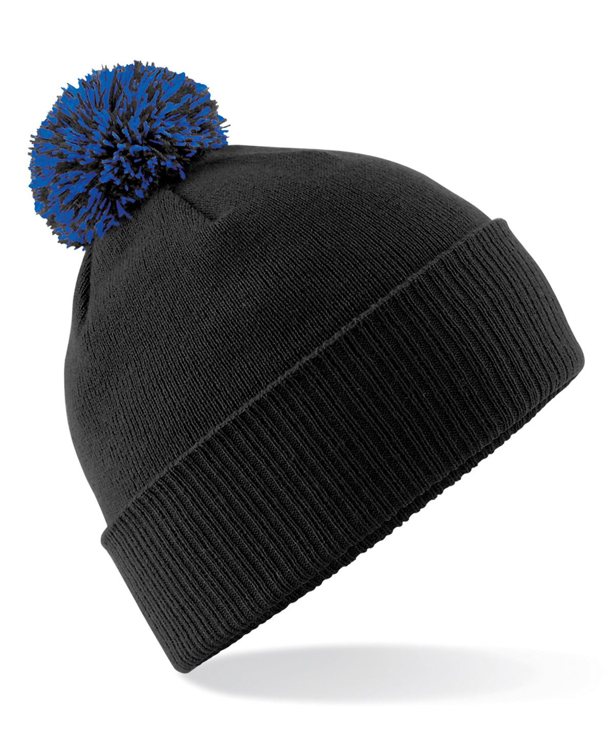 Snowstar® beanie - Black/ Bright Royal