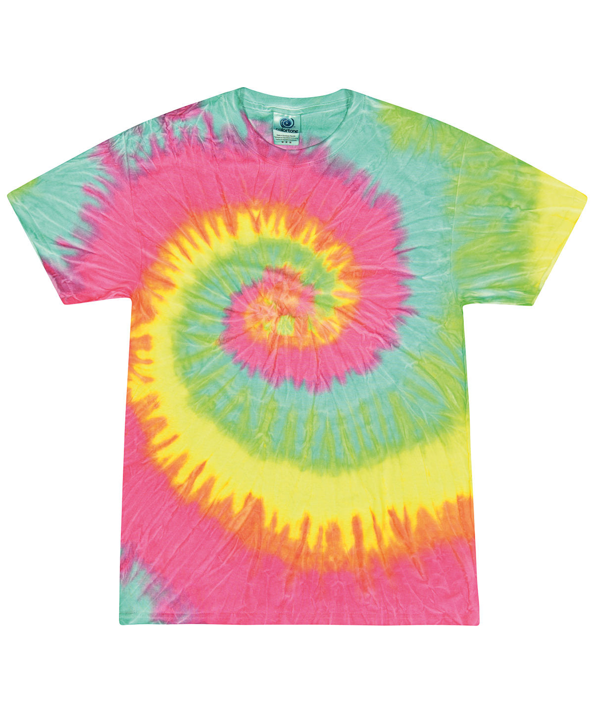 Tie-dye shirt - Minty Rainbow