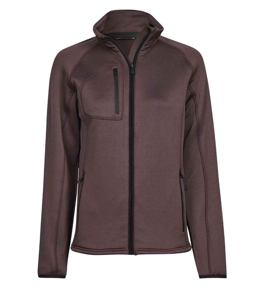 Tee Jays Ladies Stretch Fleece Jacket - Grape