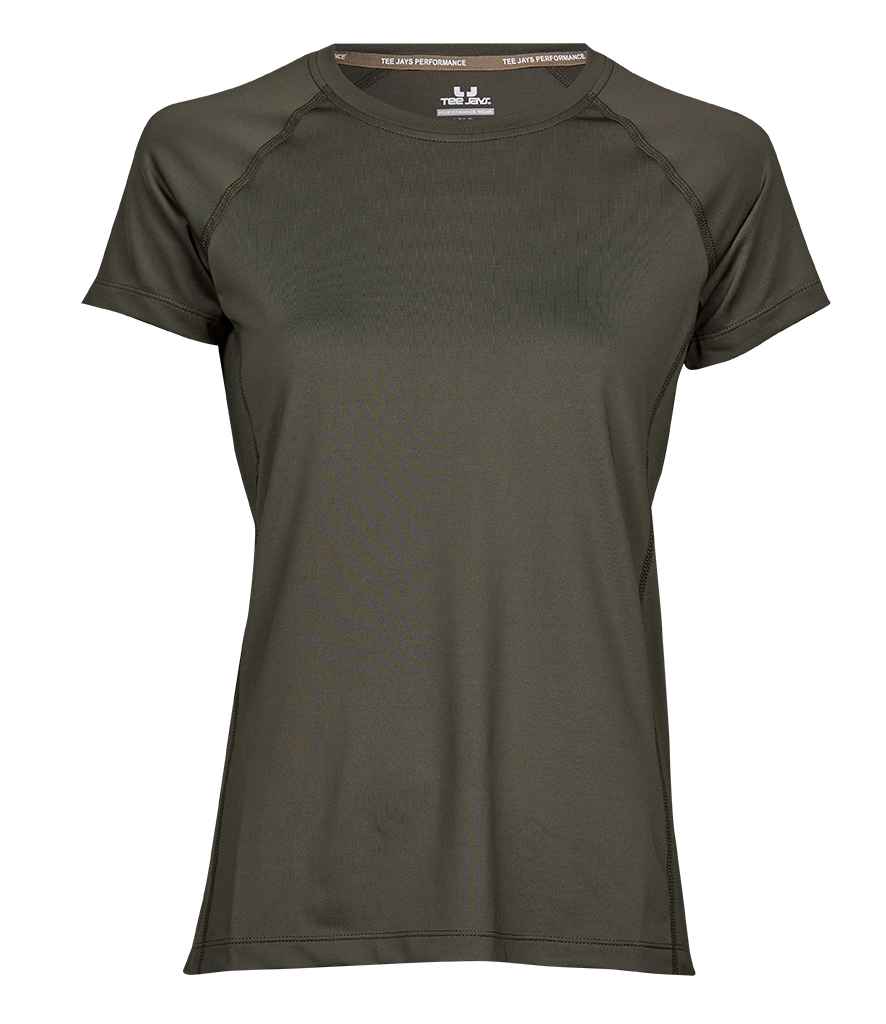 Tee Jays Ladies CoolDry™ T-Shirt - Deep Green