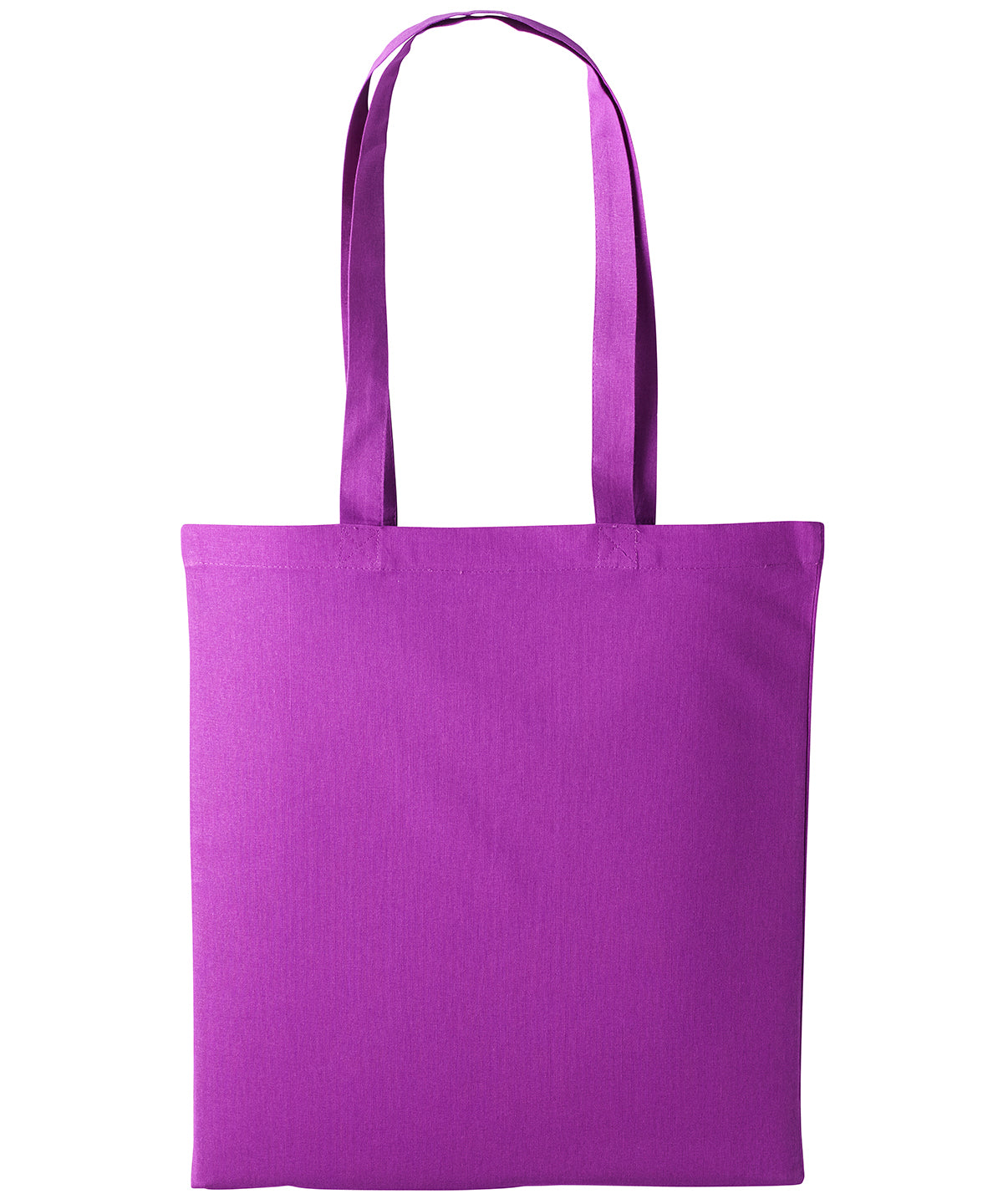 Cotton shopper long handle - Magenta