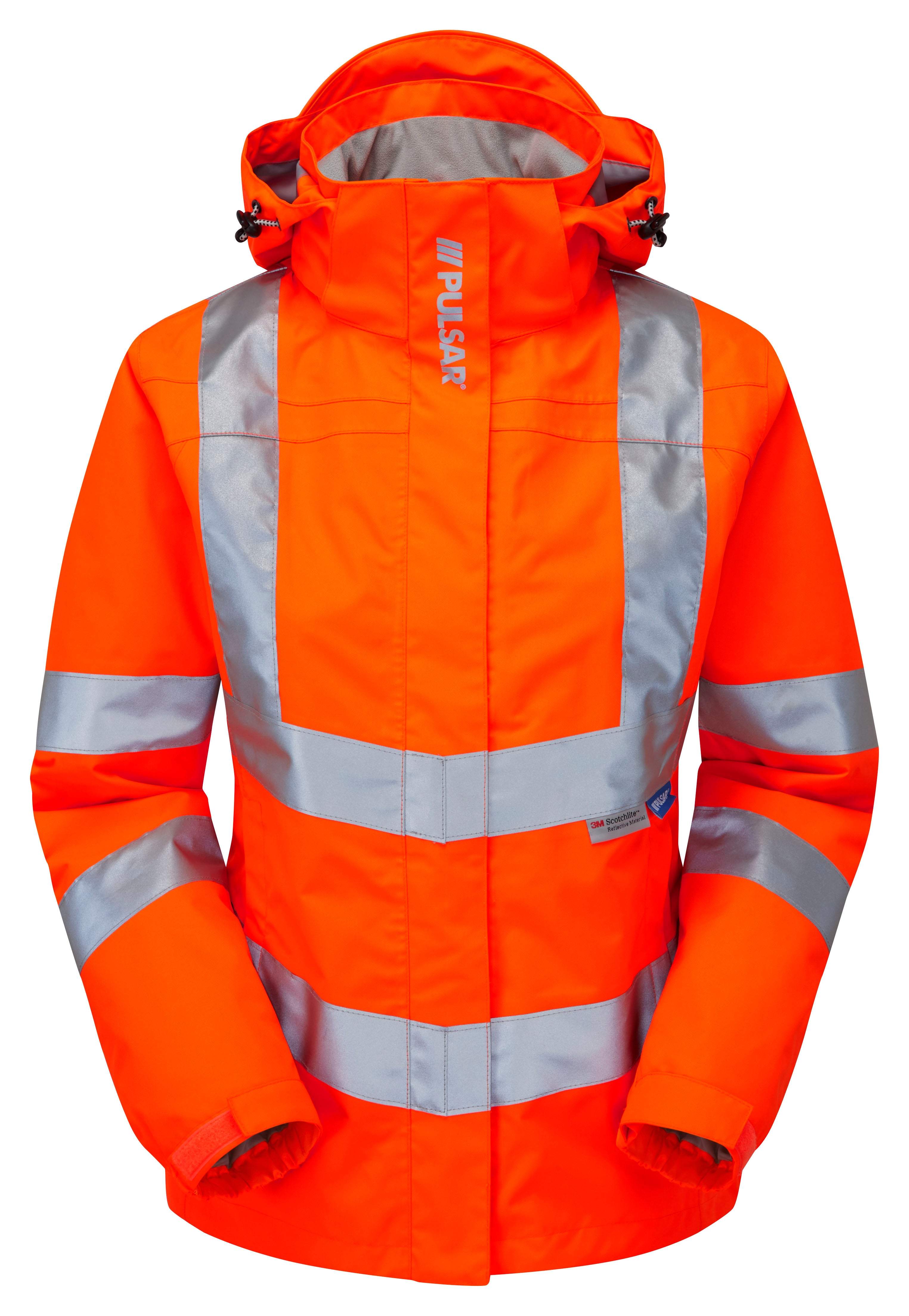 PULSAR® Ladies HV Orange Storm Coat