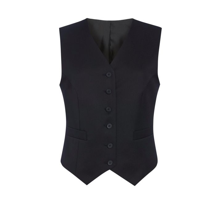 Omega Waistcoat Navy - Black