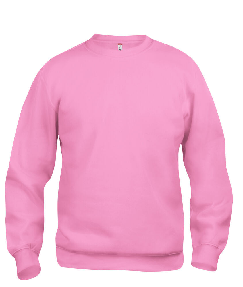 Basic Roundneck Sweatshirt - Bright Pink