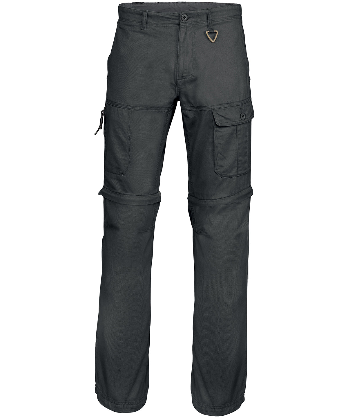 2-in-1 multi-pocket trousers - Black