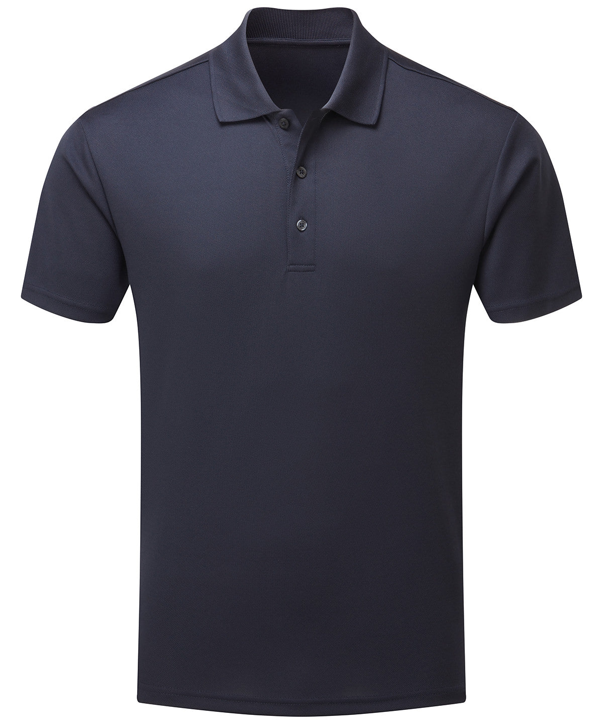 Men's spun dyed sustainable polo shirt - French Navy