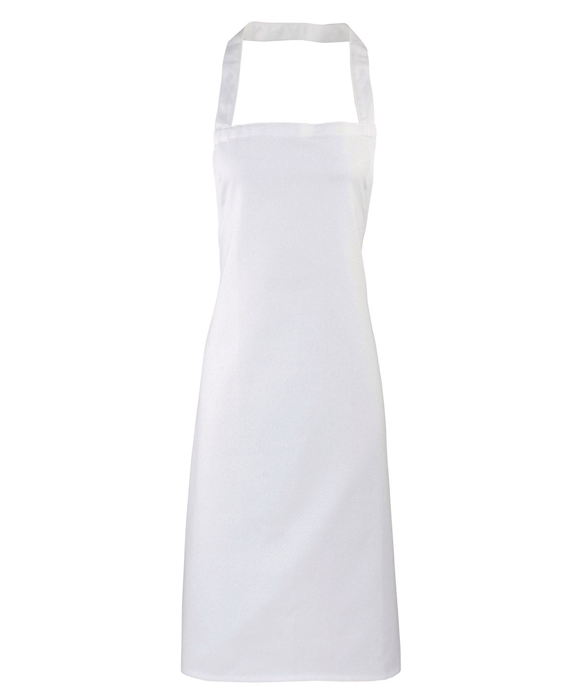100% Cotton apron - organic certified - White