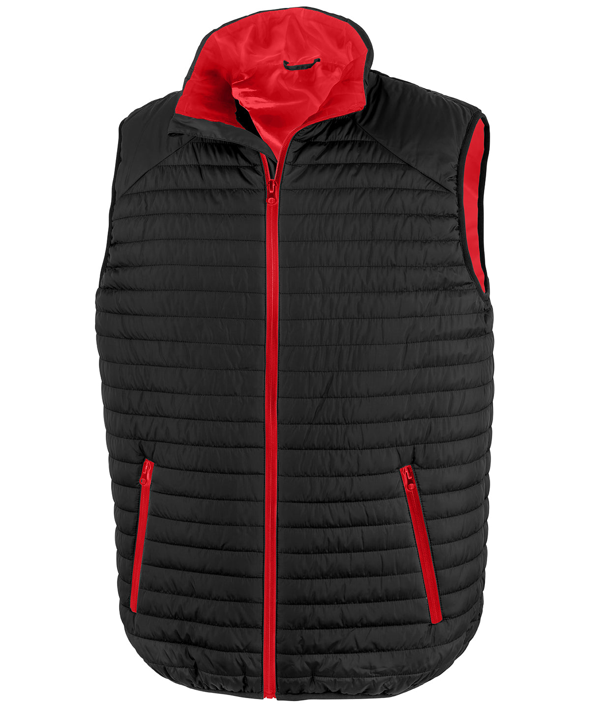 Thermoquilt gilet - Black/ Red