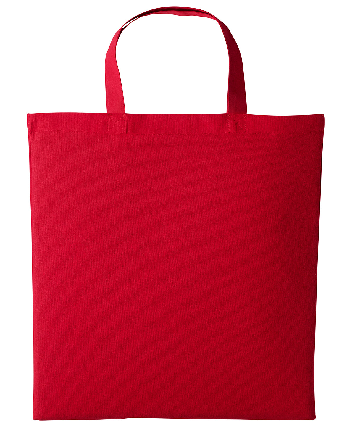 Cotton shopper short handle - Fire Red