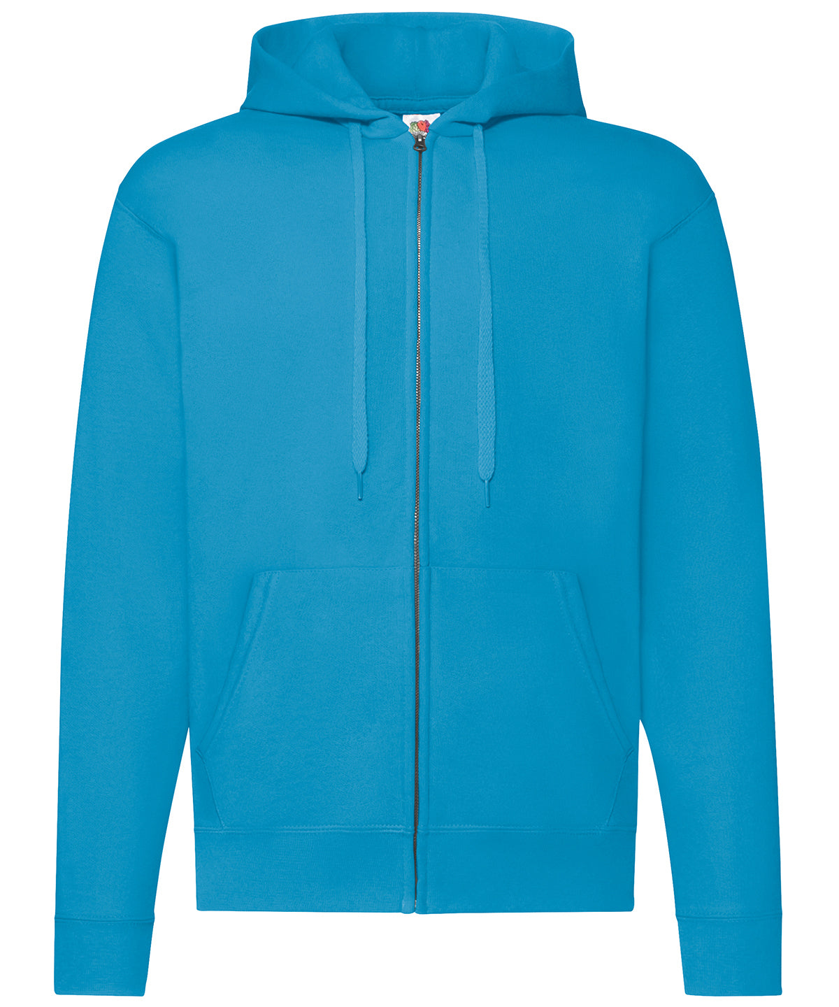 Classic 80/20 hooded sweatshirt jacket - Azure Blue