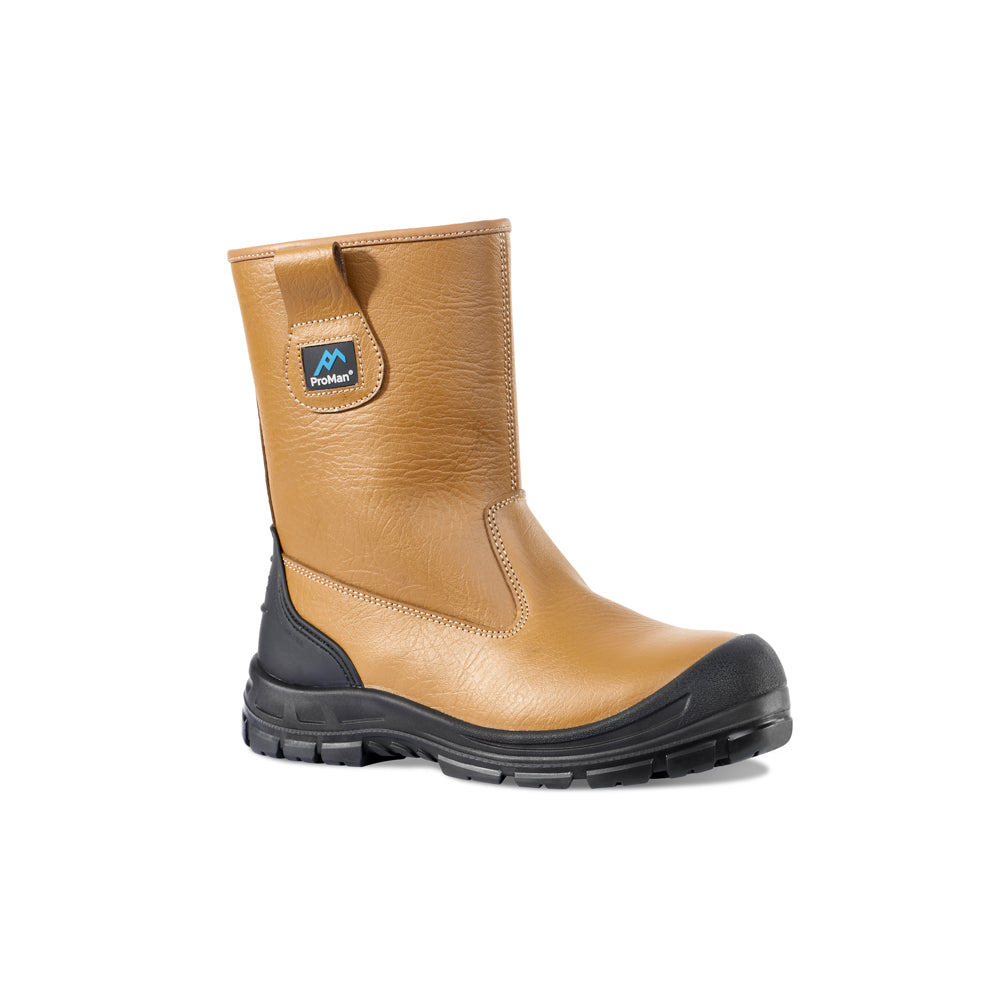 ProMan PM104 Chicago Rigger Safety Boot Size 3