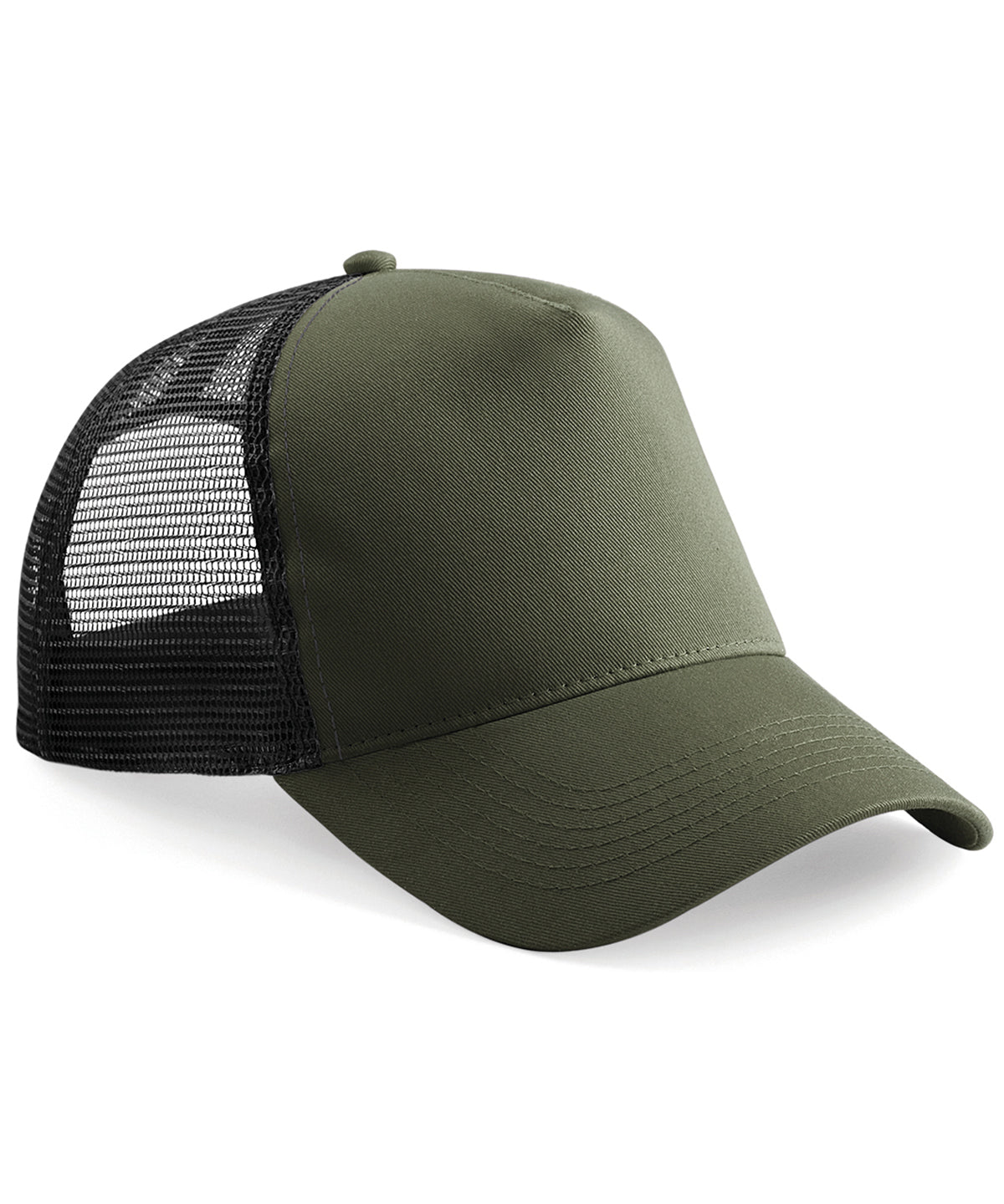 Snapback Trucker - Olive Green/Black