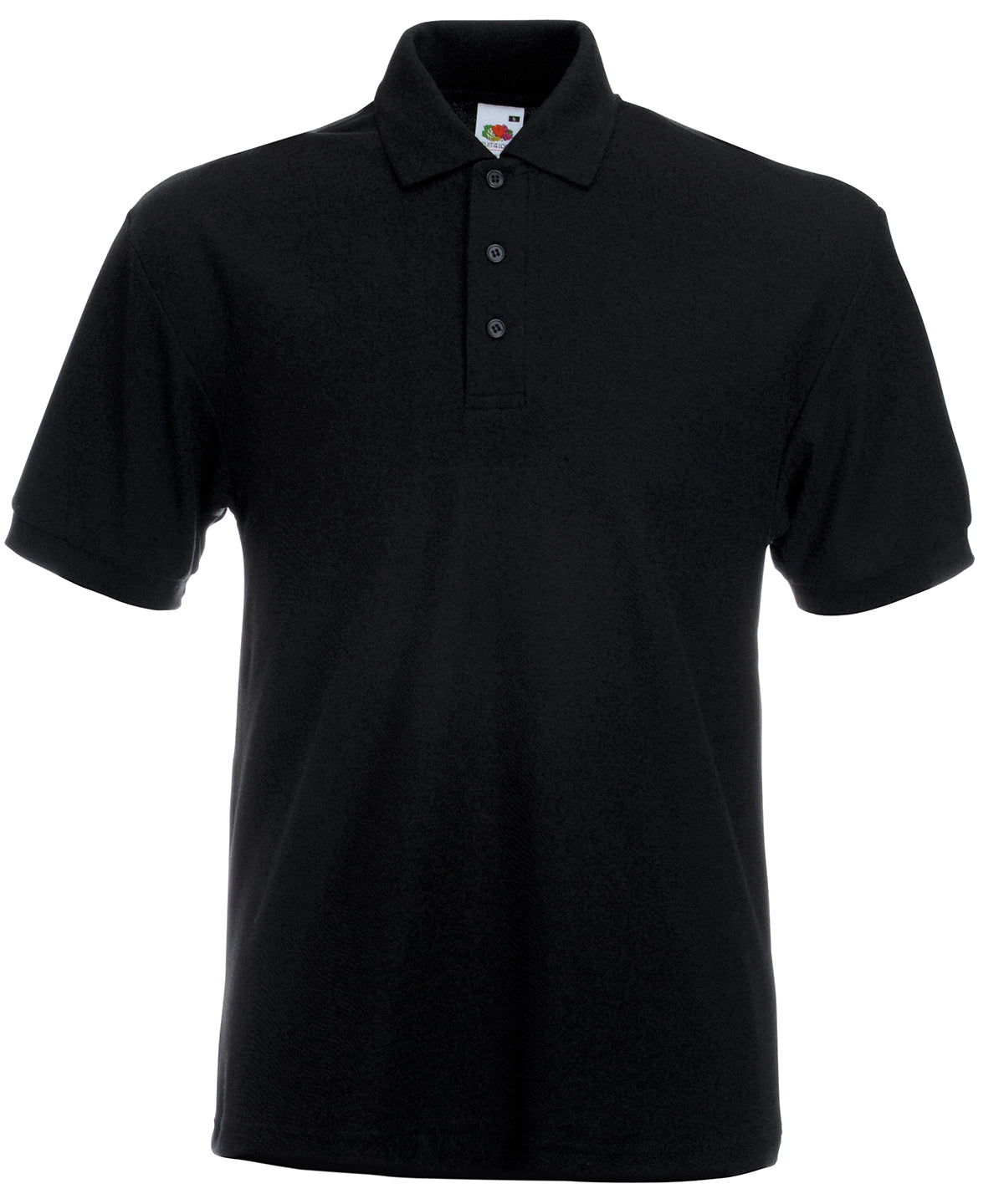 Heavyweight 65/35 polo - Black