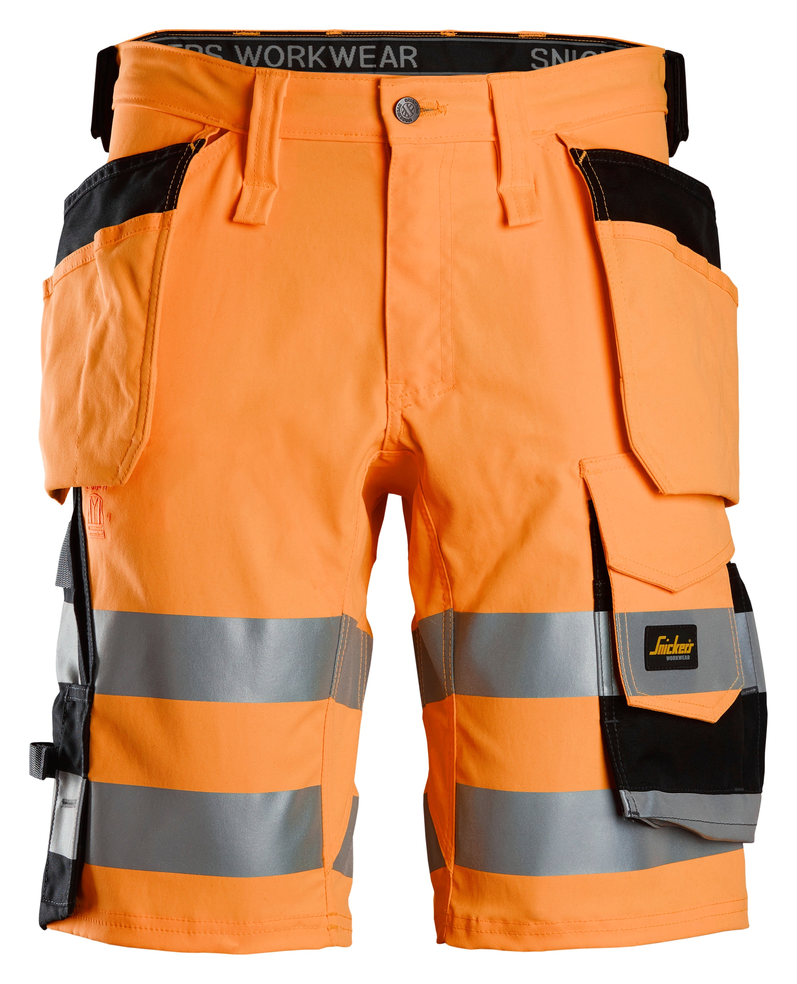 High-Vis Class 1 Stretch Shorts Holster Pockets