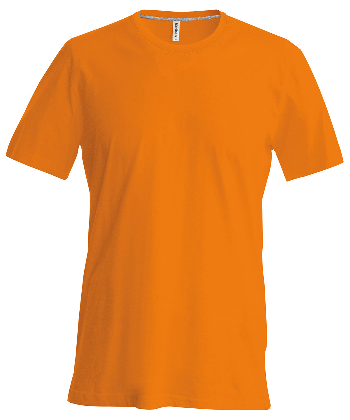 Short-sleeved crew neck T-shirt - Orange