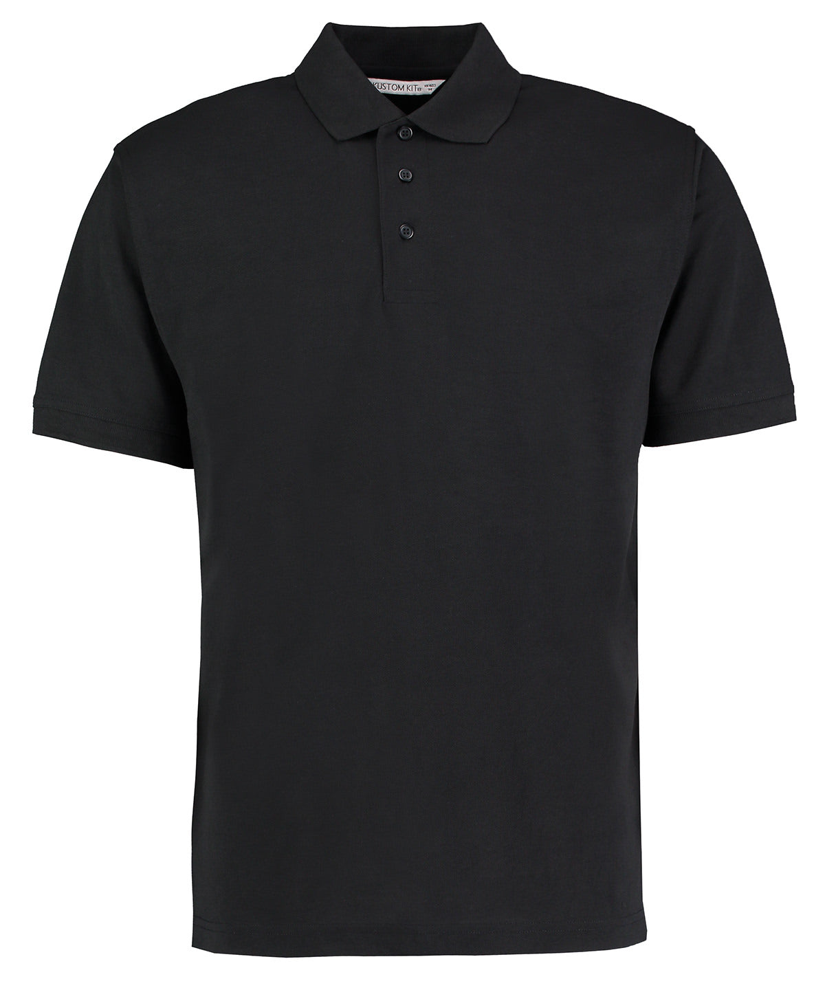 Klassic polo with Superwash® 60°C (classic fit) - Black
