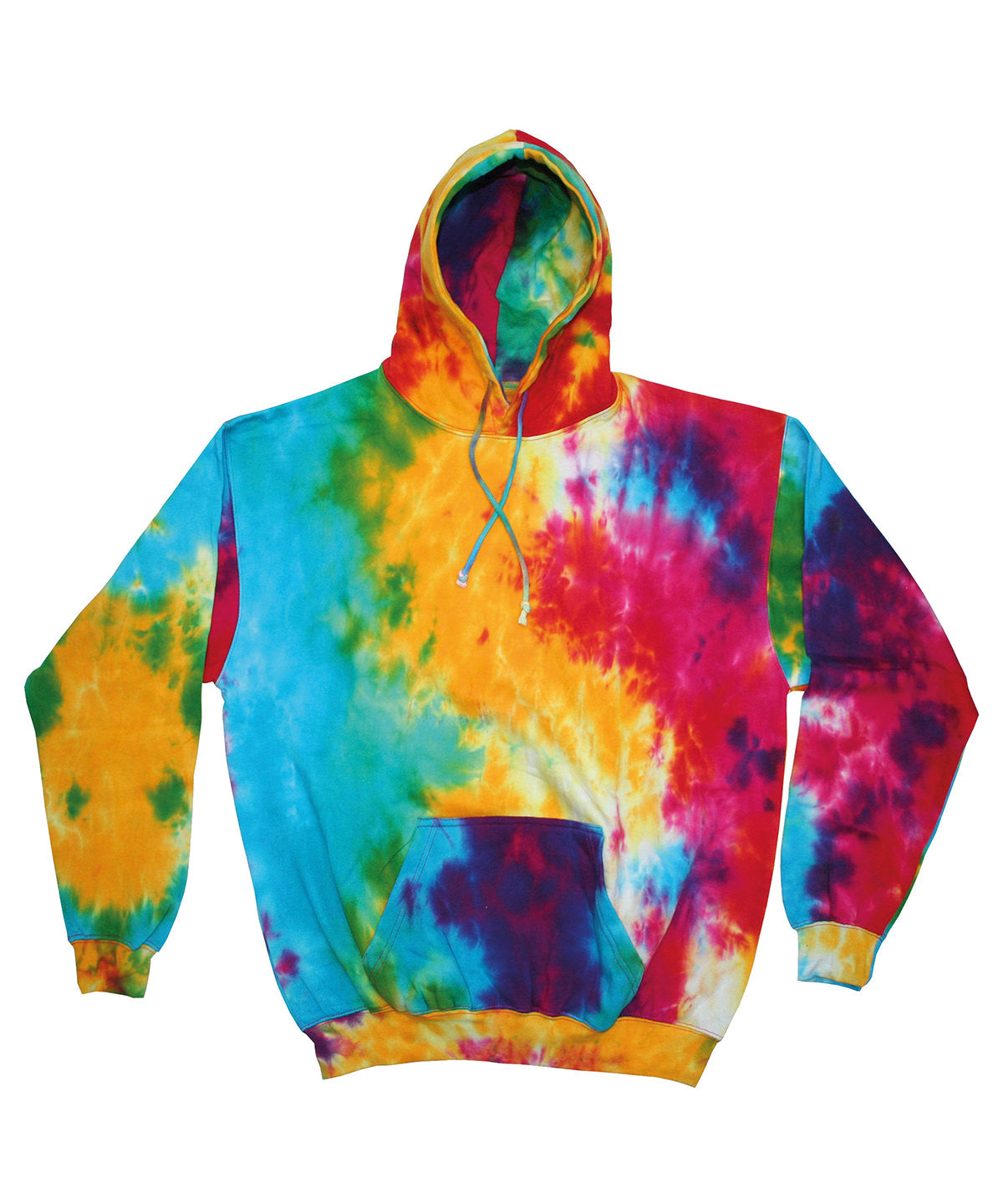 Rainbow tie-dye hoodie - Multi Rainbow